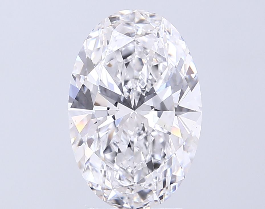 3.5 Carat D-VS2 Oval Lab Diamond