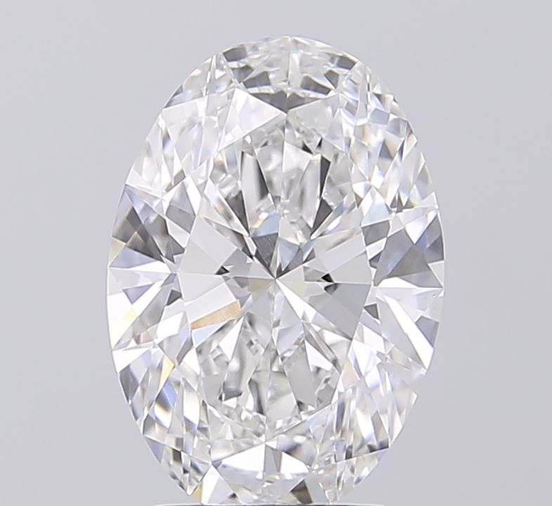 3.05 Carat E-VVS2 Oval Lab Diamond