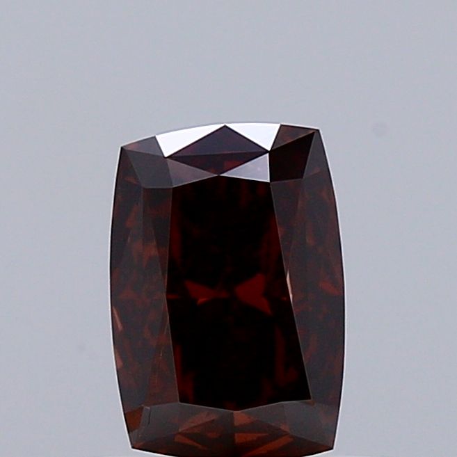 0.70 Carat Radiant Cut Fancy Brown