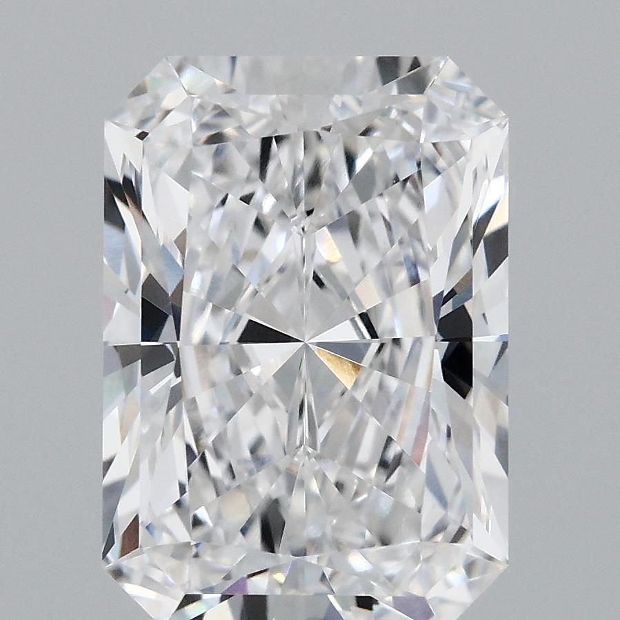 4.09 Carat D-VVS2 Radiant Lab Diamond