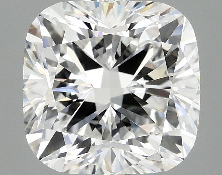 2.84 Carat F-VVS2 Cushion Lab Diamond