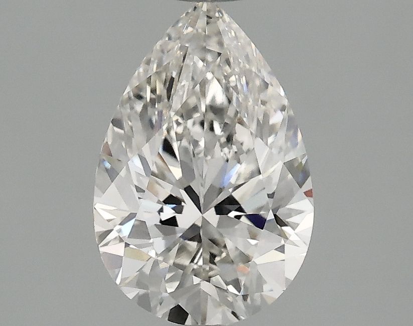 1.53 Carat G-VVS2 Pear Lab Diamond