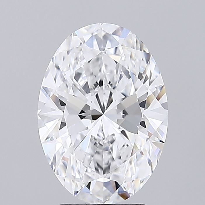 3.05 Carat D-VVS2 Oval Lab Diamond