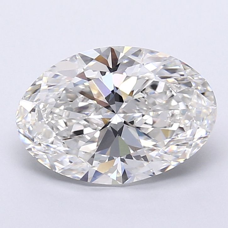 3.50 Carat F-VS1 Oval Lab Diamond