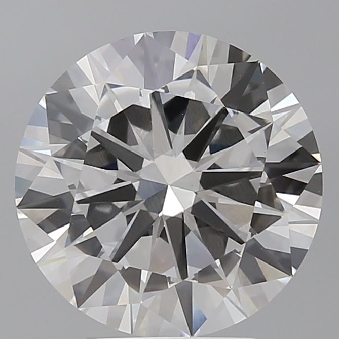 4.4 Carat F-VS1 Round Lab Diamond