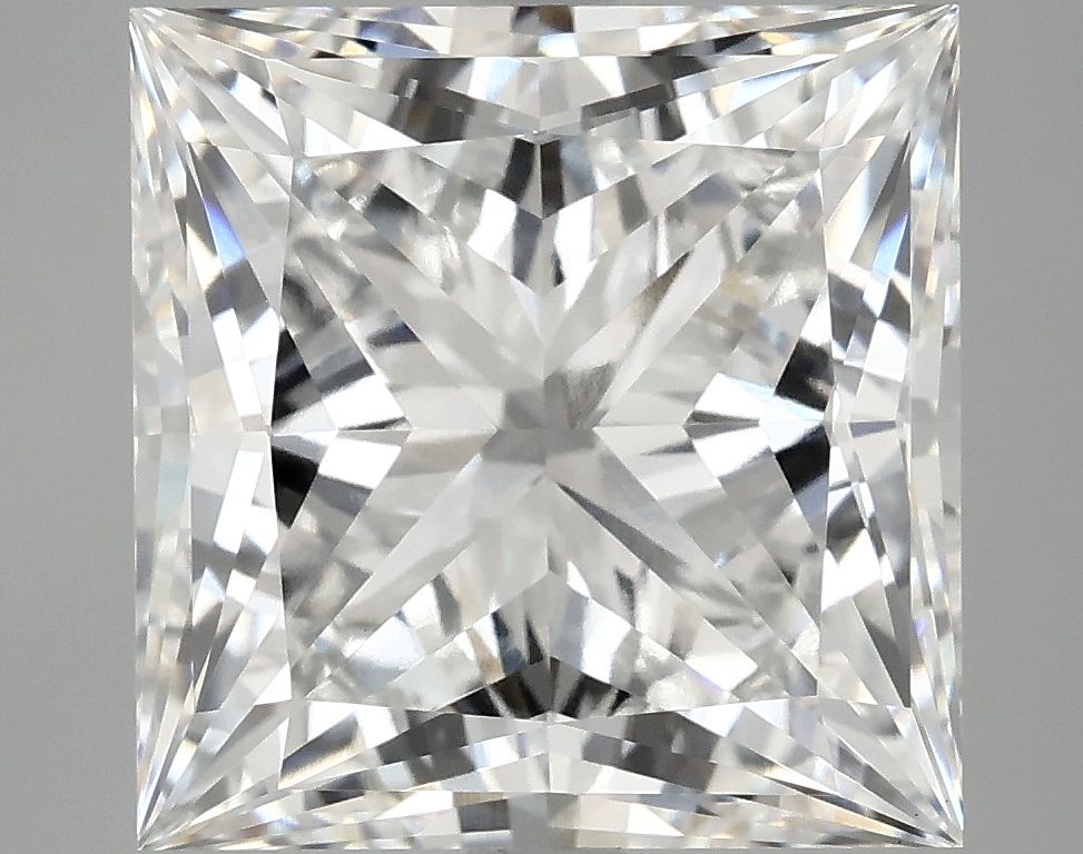 8.10 Carat F-VVS2 Princess Lab Diamond