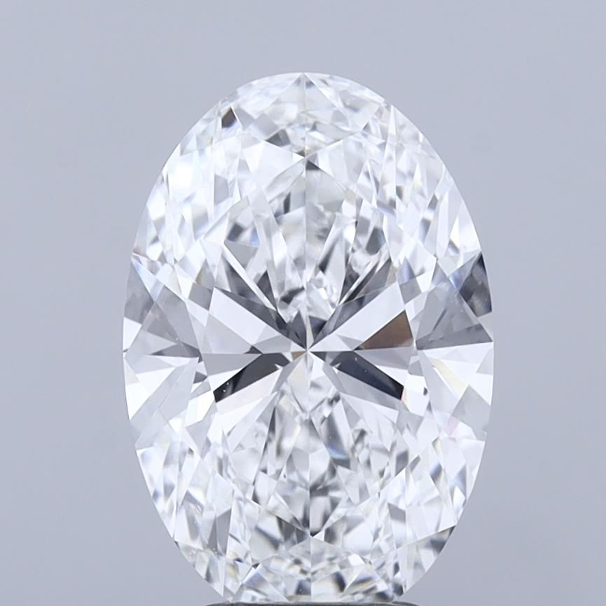 4.06 Carat E-VS1 Oval Lab Diamond