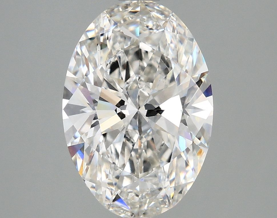 2.70 Carat F-VVS2 Oval Lab Diamond