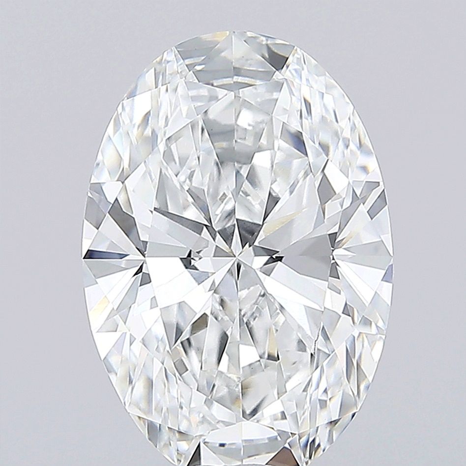 8.02 Carat E-VVS2 Oval Lab Diamond