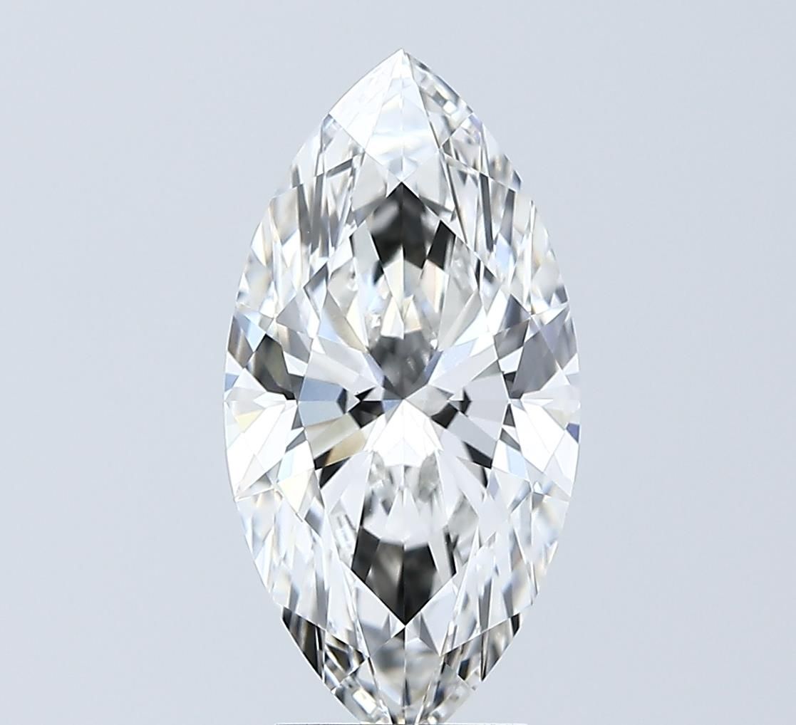 3.04 Carat F-VVS2 Marquise Lab Diamond