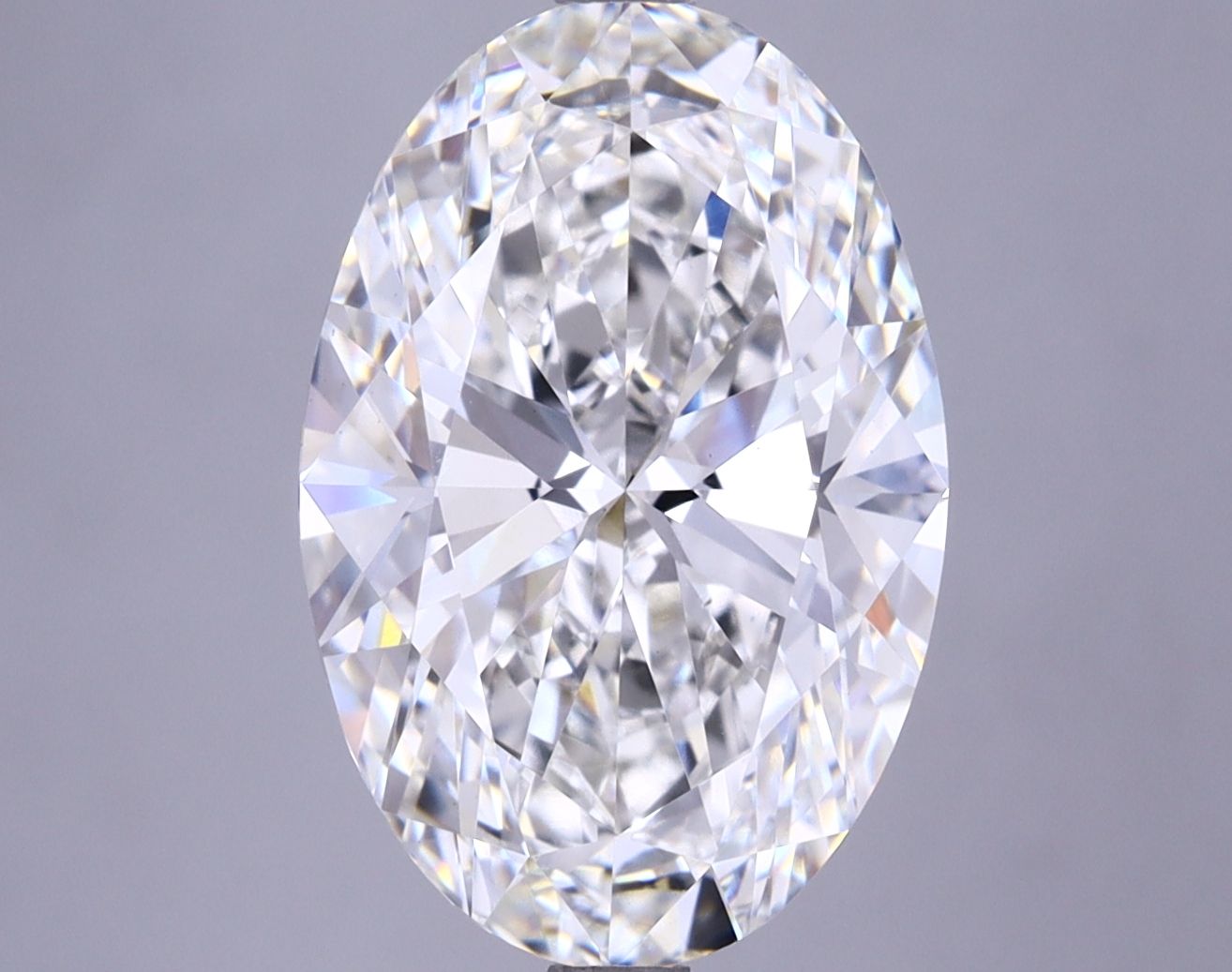 5.12 Carat G-VS1 Oval Lab Diamond