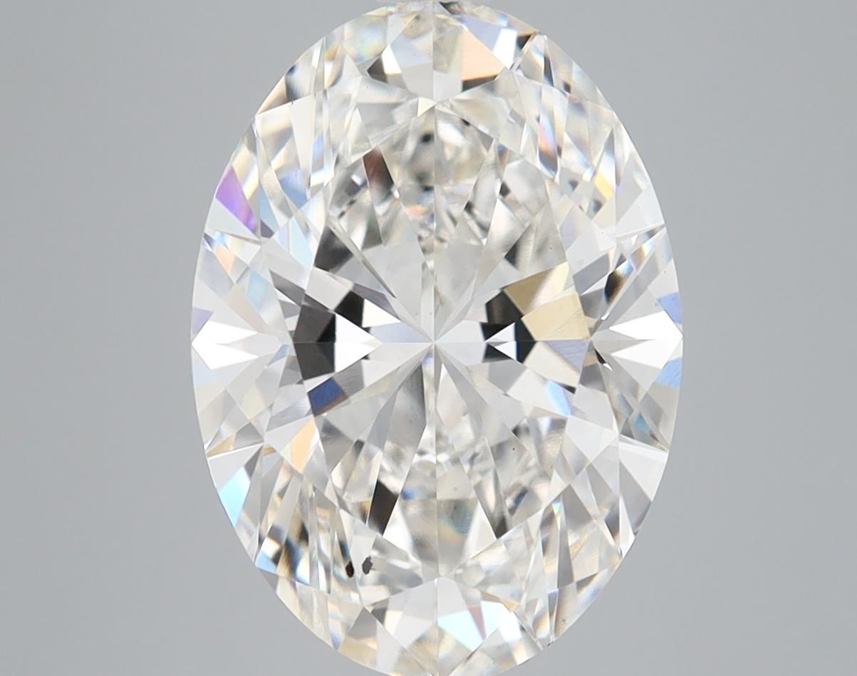 4.52 Carat G-VS2 Oval Lab Diamond