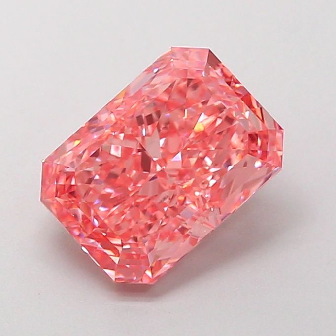 2.56 Carat Radiant Cut Fancy Pink