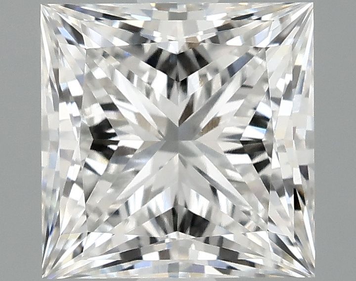 2.07 Carat F-VVS2 Princess Lab Diamond