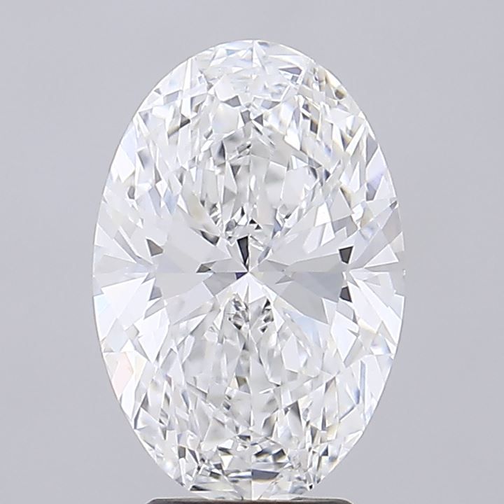 4.58 Carat D-VVS2 Oval Lab Diamond