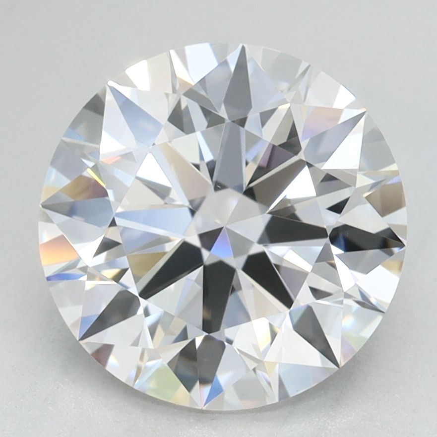 2.59 Carat D-IF Round Lab Diamond