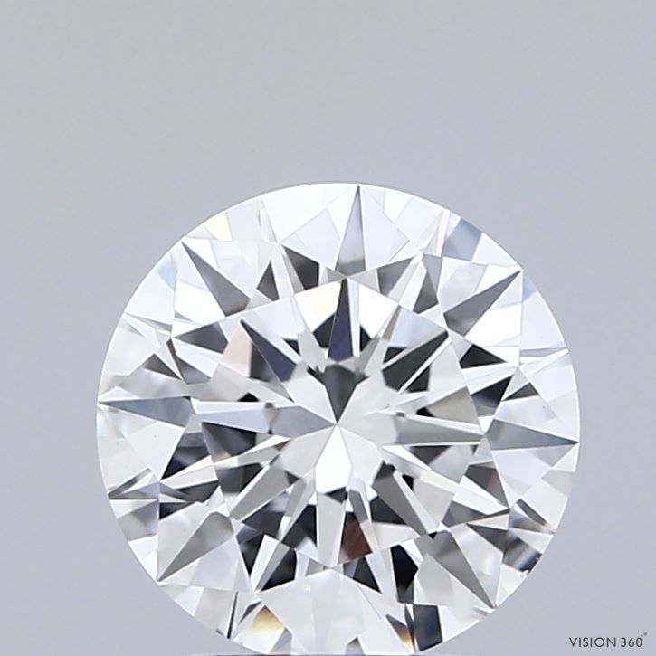 2.00 Carat D-VVS2 Round Lab Diamond