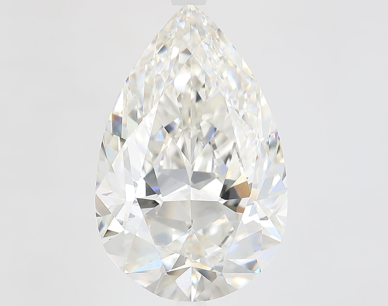 10.27 Carat F-VVS2 Pear Lab Diamond