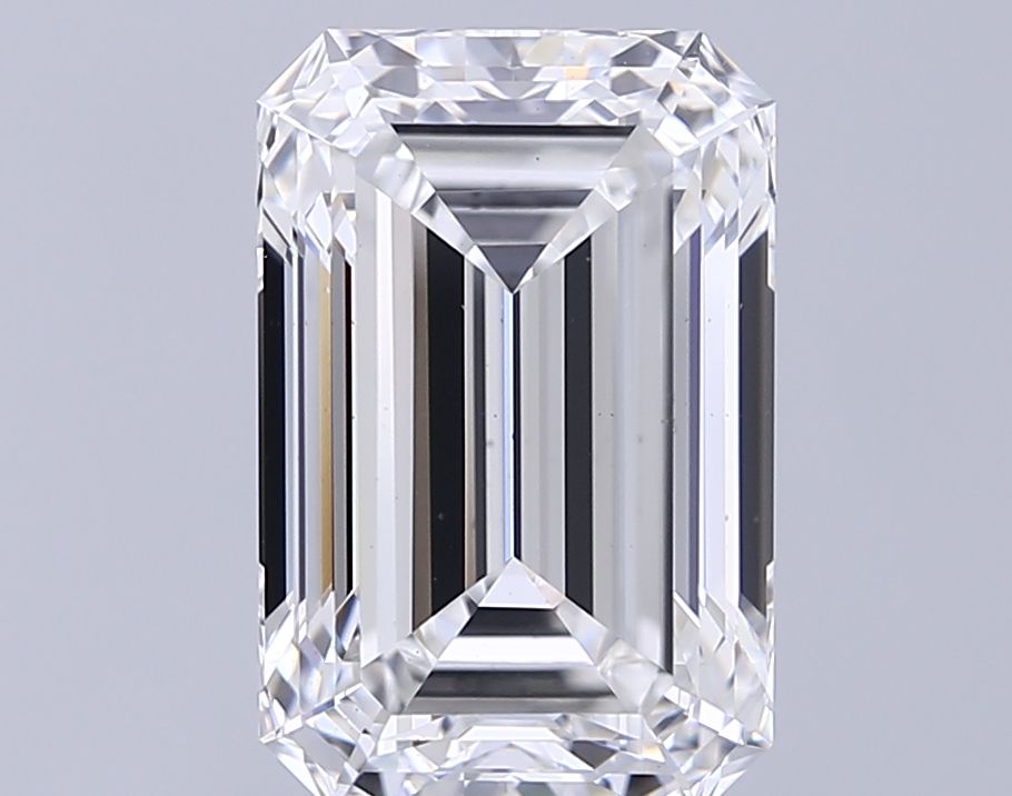 5.55 Carat F-VS1 Emerald Lab Diamond