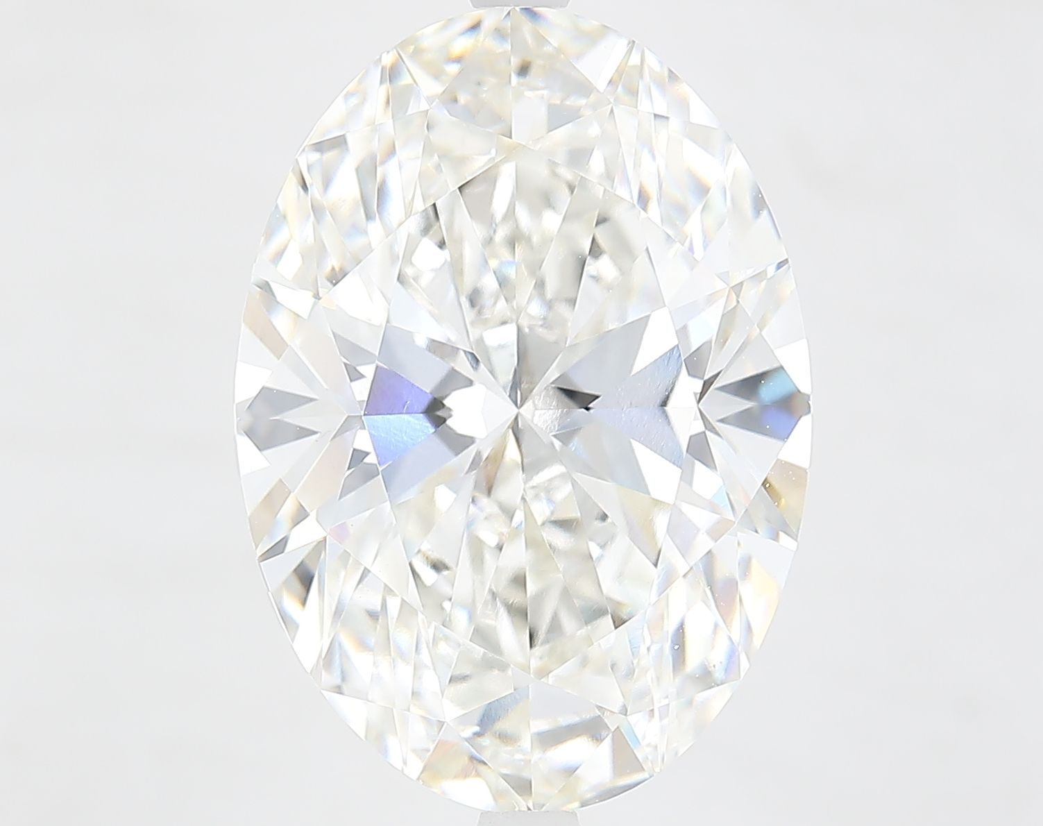 10.11 Carat G-VS1 Oval Lab Diamond