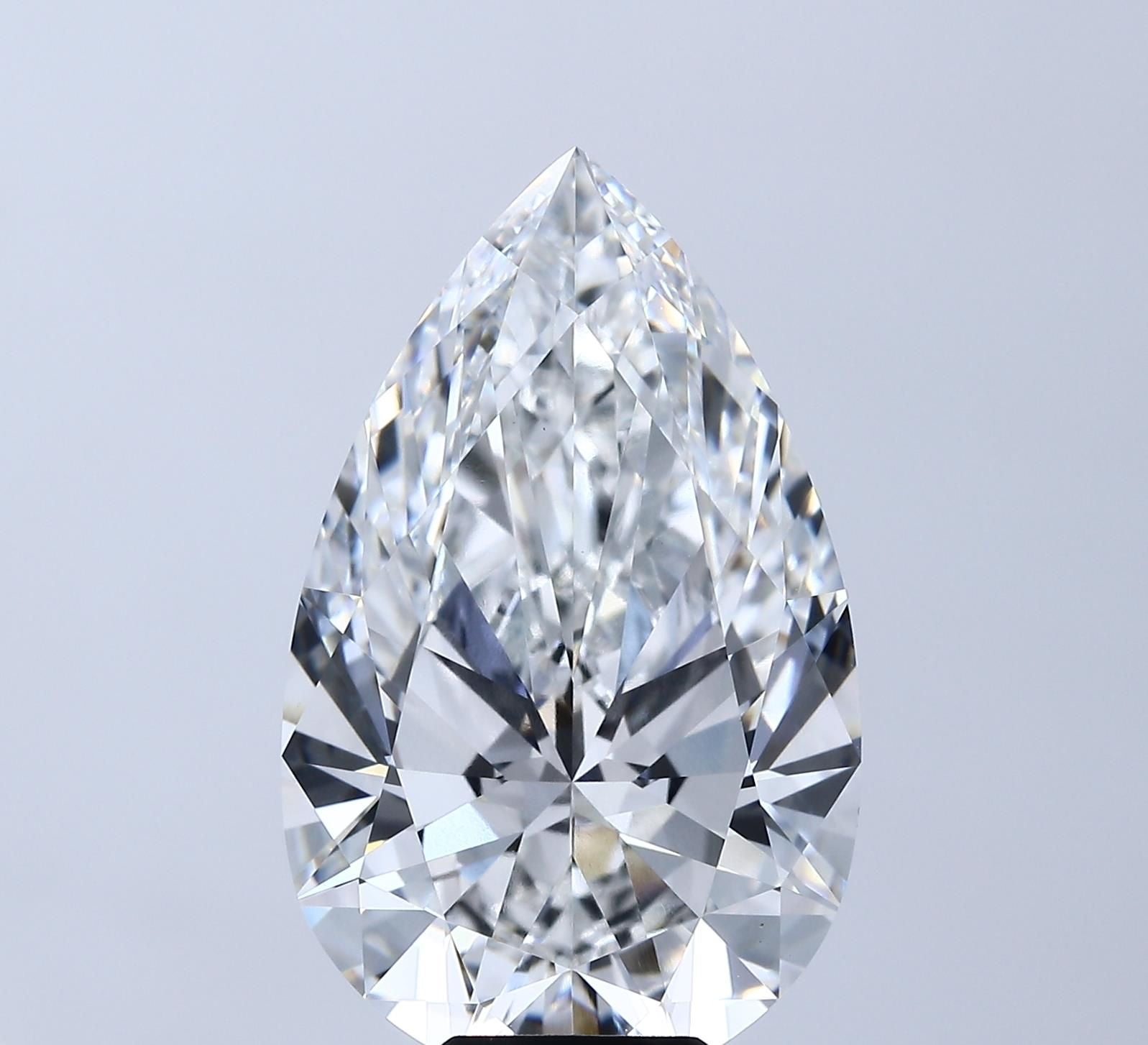 10.15 Carat E-VVS2 Pear Lab Diamond
