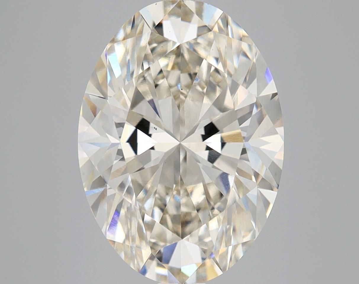 5.04 Carat I-VS1 Oval Lab Diamond