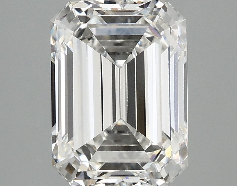 3.02 Carat G-VVS2 Emerald Lab Diamond