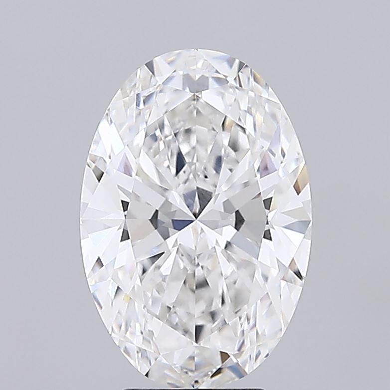 4.21 Carat E-VVS1 Oval Lab Diamond