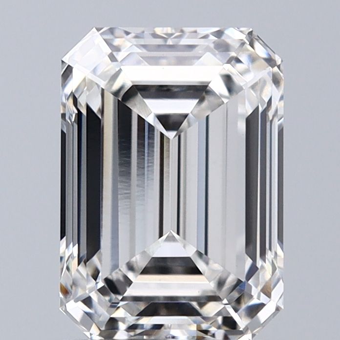 1.5 Carat F-VVS2 Emerald Lab Diamond