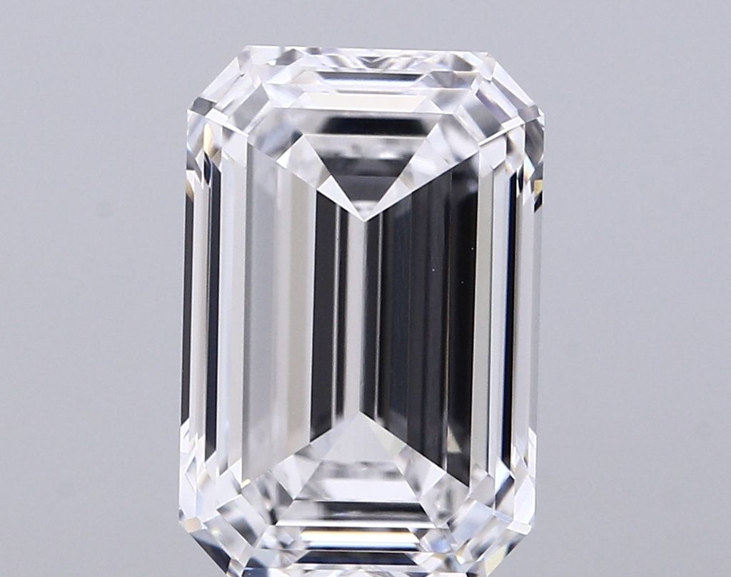 5.07 Carat D-VVS2 Emerald Lab Diamond
