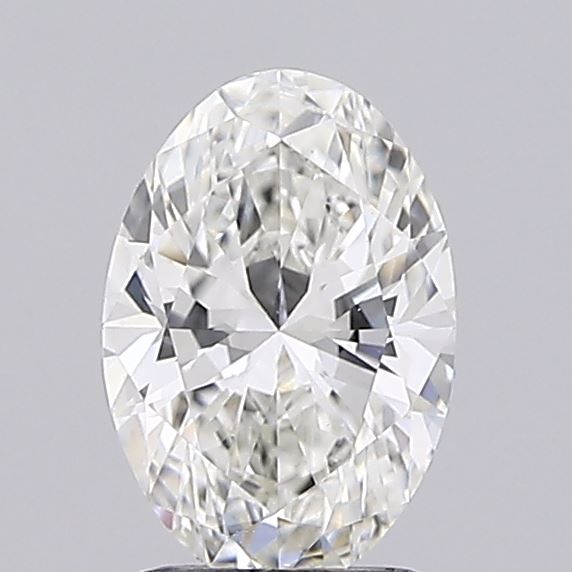 1.08 Carat G-VVS2 Oval Lab Diamond