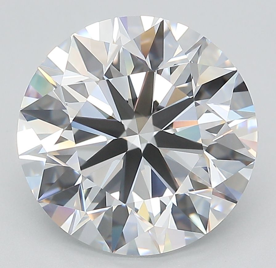 5.03 Carat F-IF Round Lab Diamond
