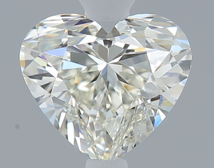 0.42 Carat K-VS2 Heart Cut Diamond