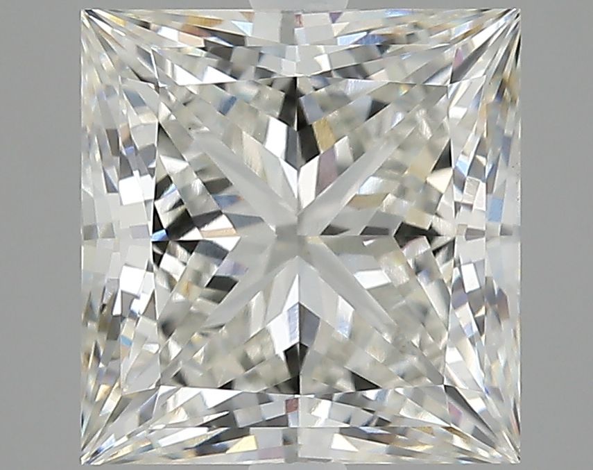 4.24 Carat H-VVS2 Princess Lab Diamond