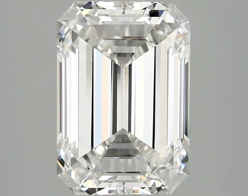 2.98 Carat G-VVS2 Emerald Lab Diamond