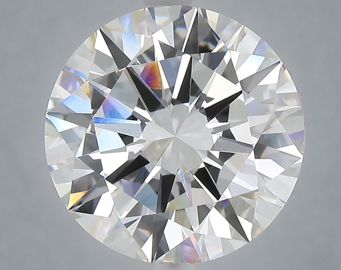 6.01 Carat F-VVS2 Round Lab Diamond