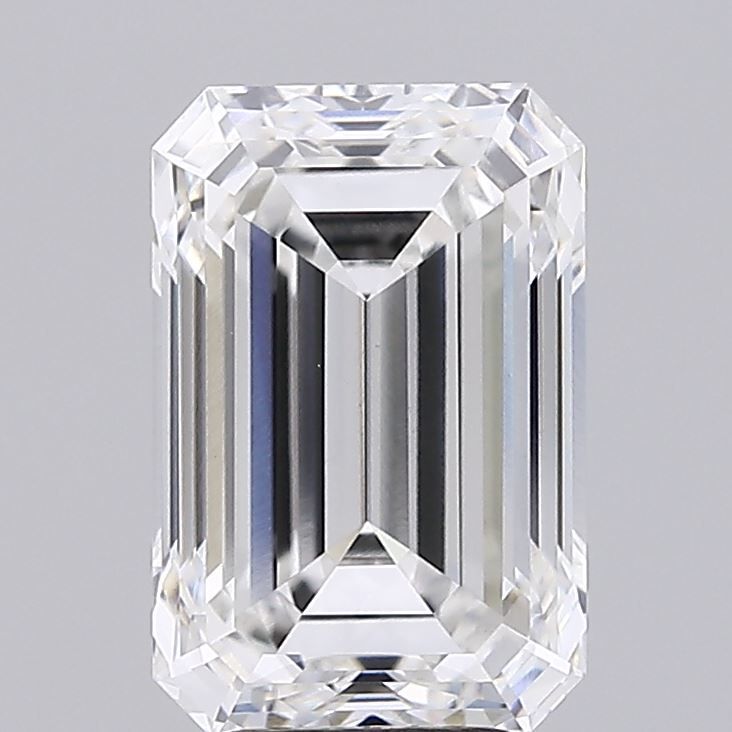 4.50 Carat F-VVS2 Emerald Lab Diamond