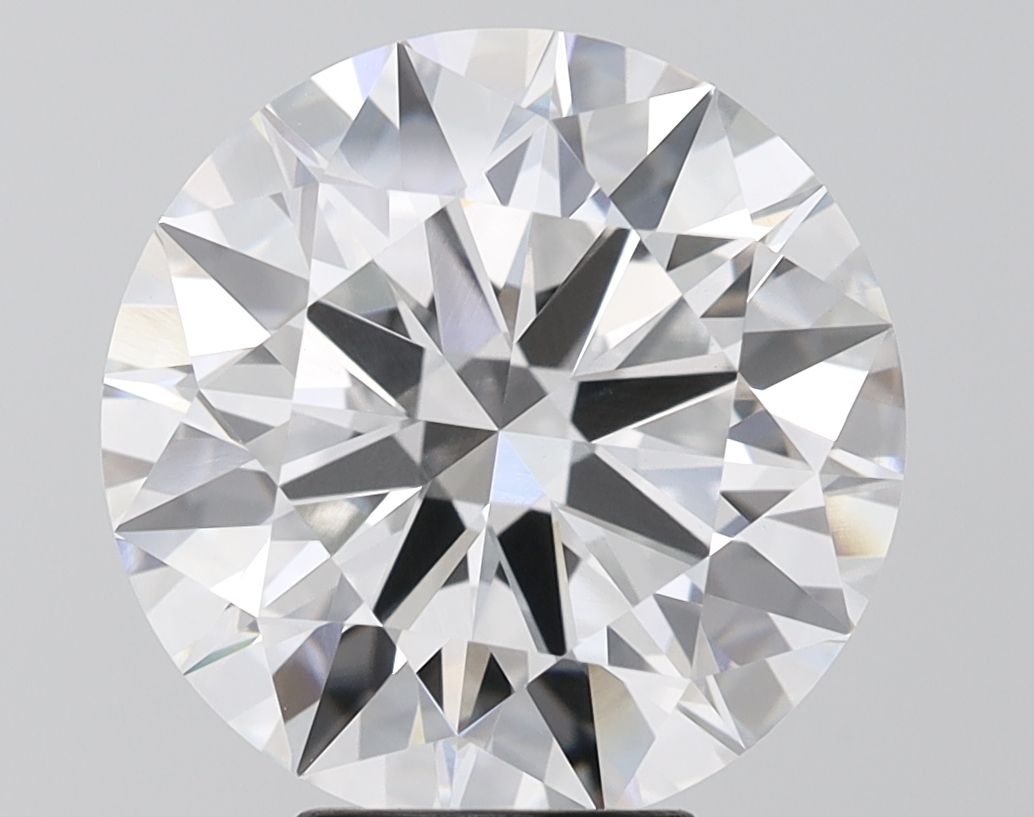 6.09 Carat E-VVS2 Round Lab Diamond