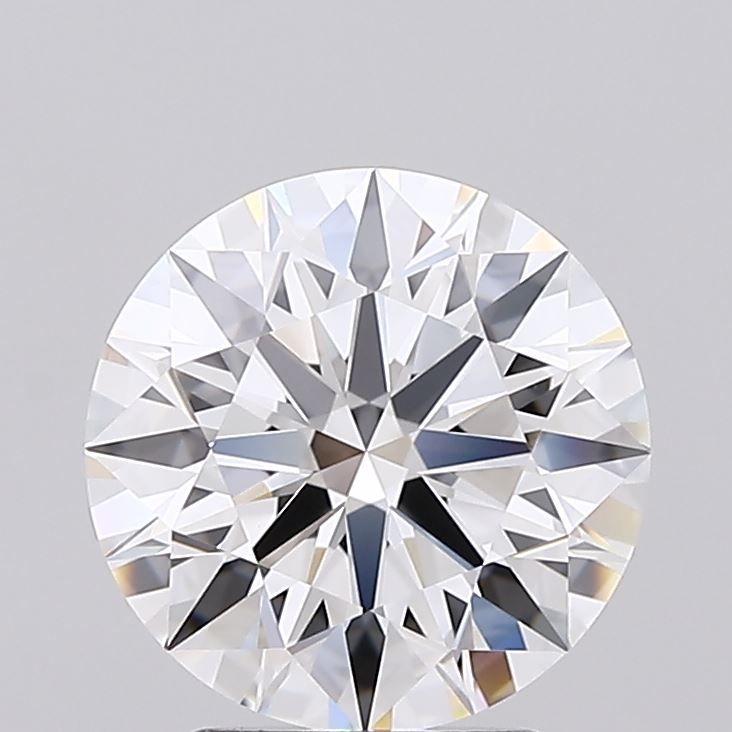2.49 Carat D-VVS2 Round Lab Diamond