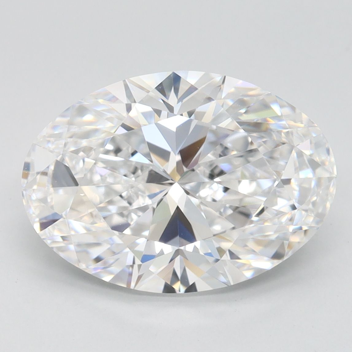 3.54 Carat D-IF Oval Lab Diamond