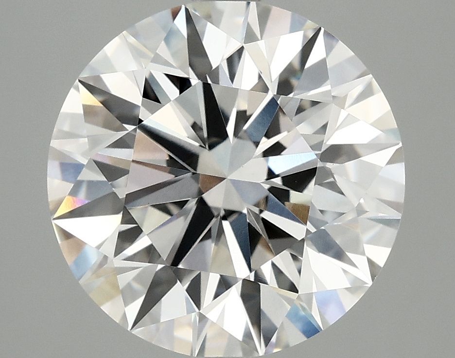 4.89 Carat F-VVS2 Round Lab Diamond