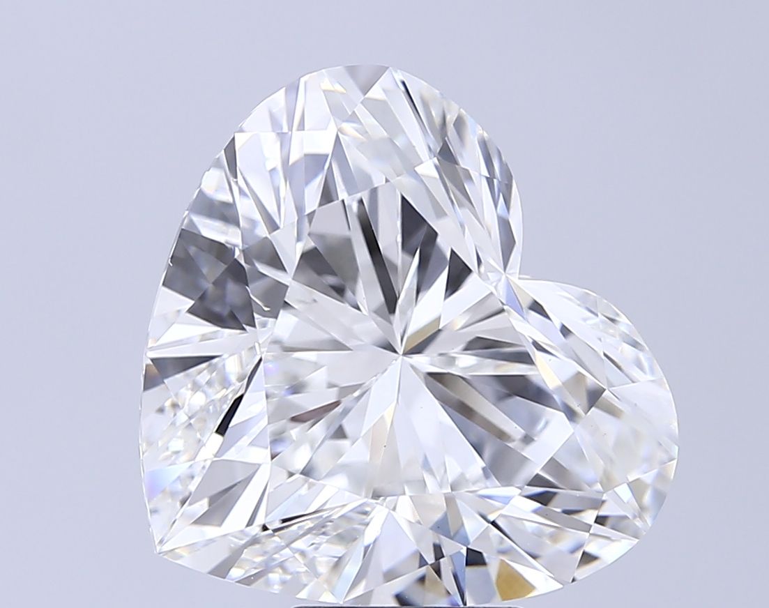 10.00 Carat E-VS1 Heart Lab Diamond