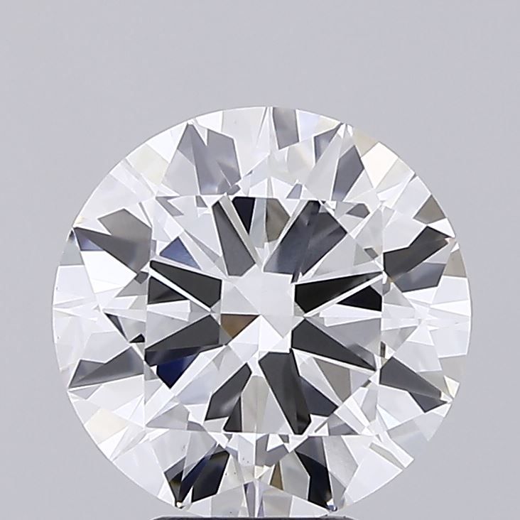 4.32 Carat F-VS1 Round Lab Diamond