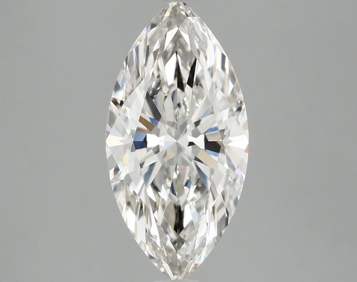 2.58 Carat G-VVS2 Marquise Lab Diamond