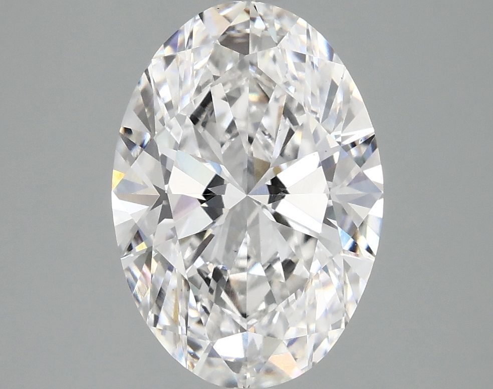 2.96 Carat E-VS1 Oval Lab Diamond