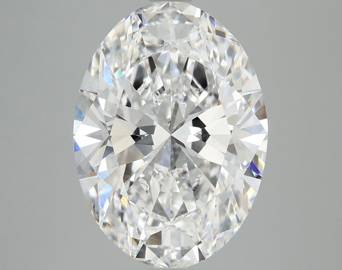 5.04 Carat E-VS1 Oval Lab Diamond