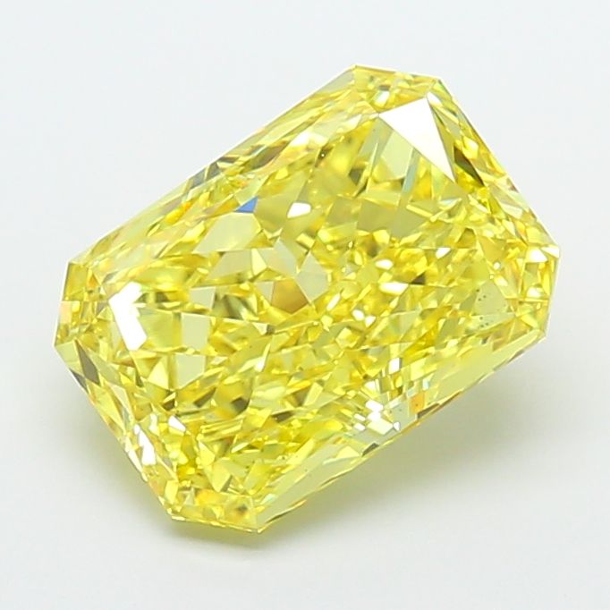 5.17 Carat Radiant Cut Fancy Yellow