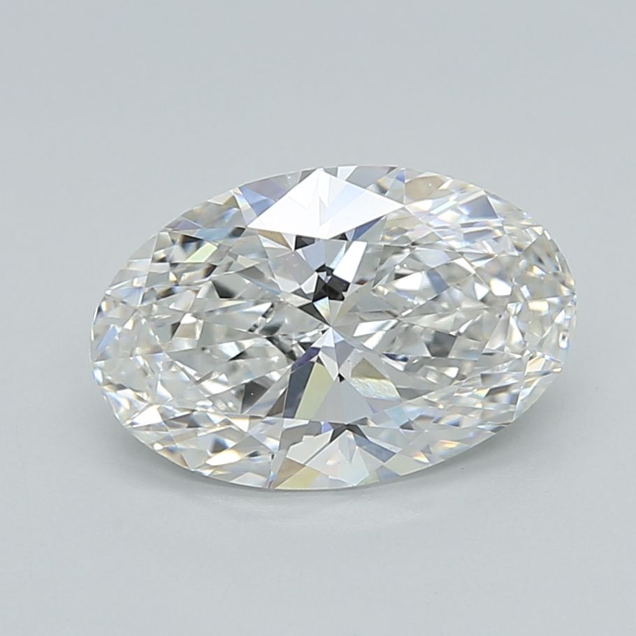 2.04 Carat F-VVS2 Oval Lab Diamond