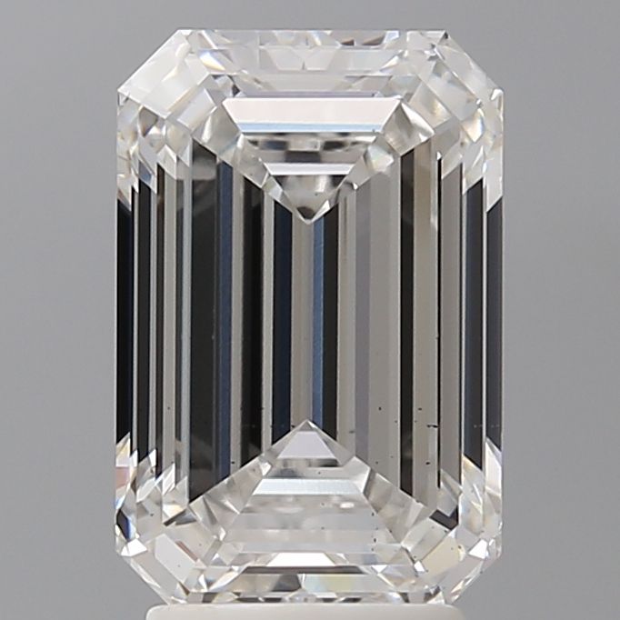 3.56 Carat F-VS2 Emerald Lab Diamond