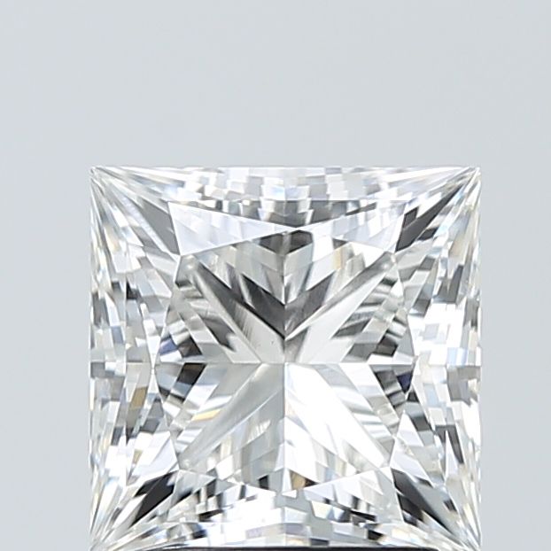 3.01 Carat F-VVS2 Princess Lab Diamond